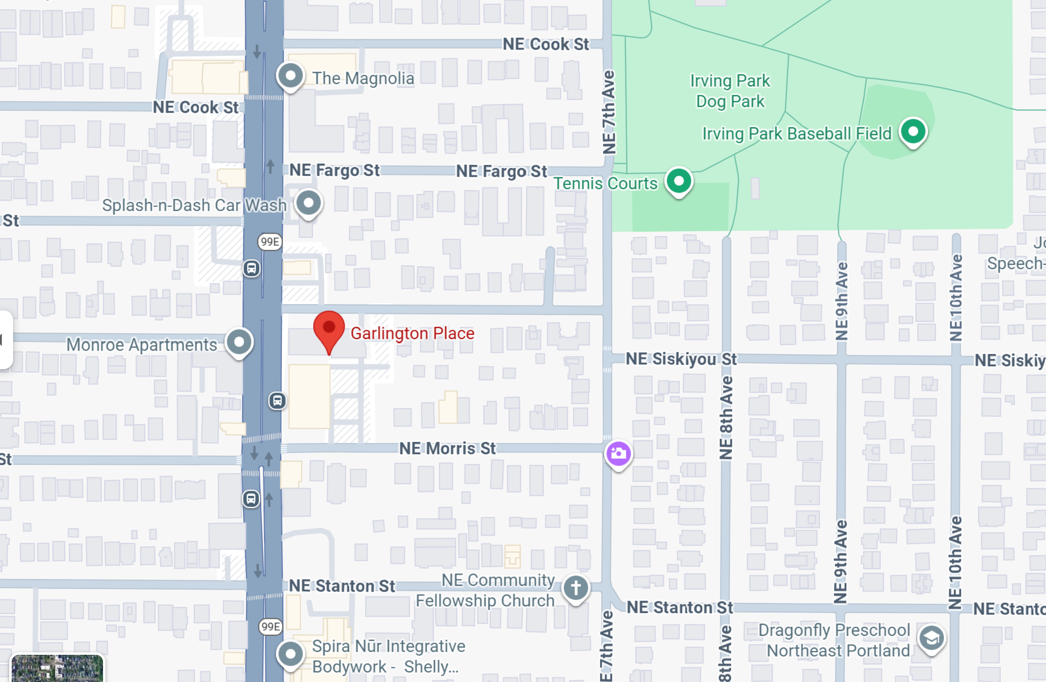 garlington place map